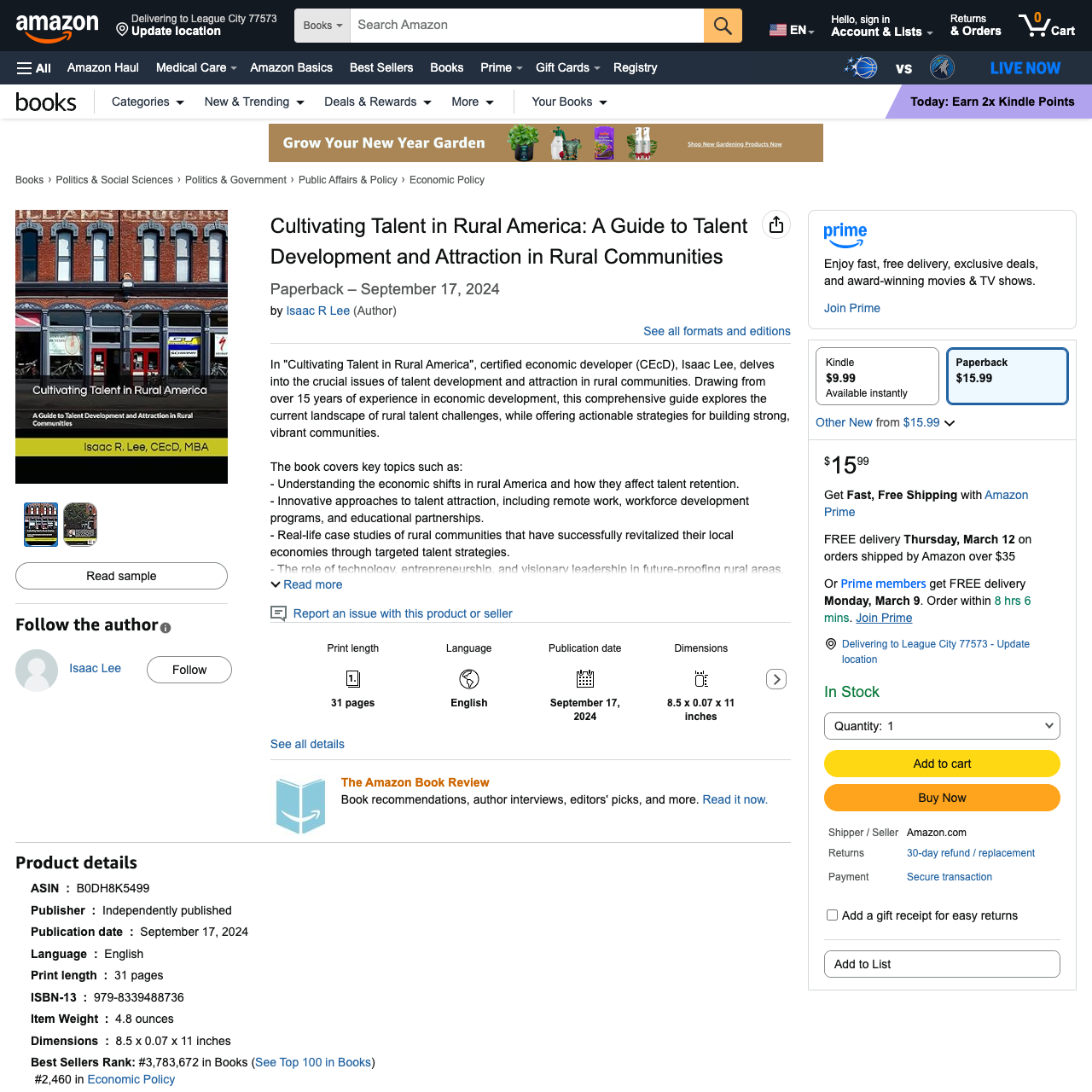 Cultivating Talent in Rural America: A Guide to Talent Development and Attraction in Rural Communities