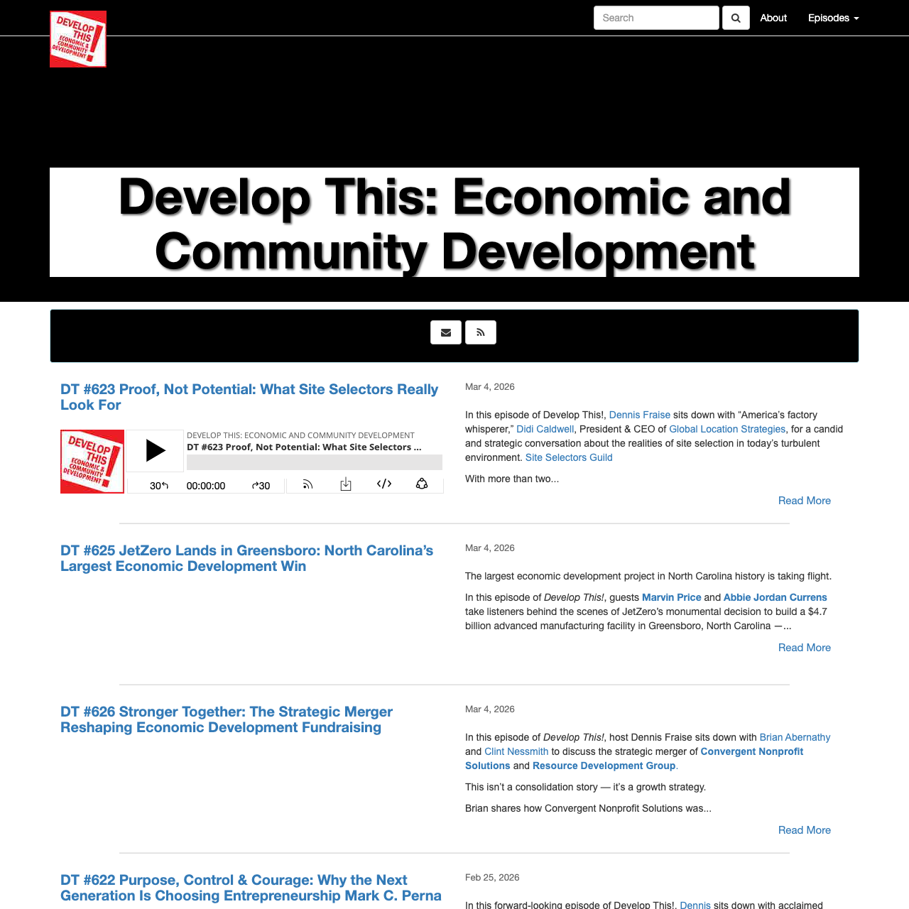 Develop This: Economic and Community Development