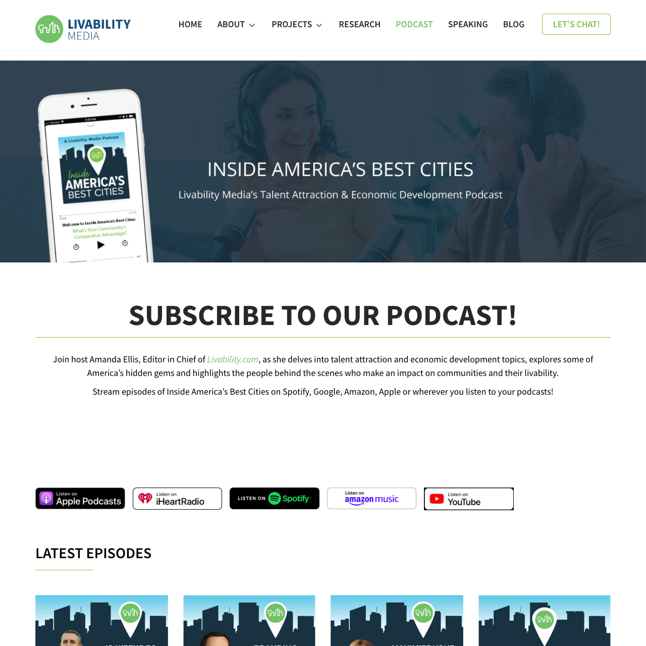 Livability Media Podcast