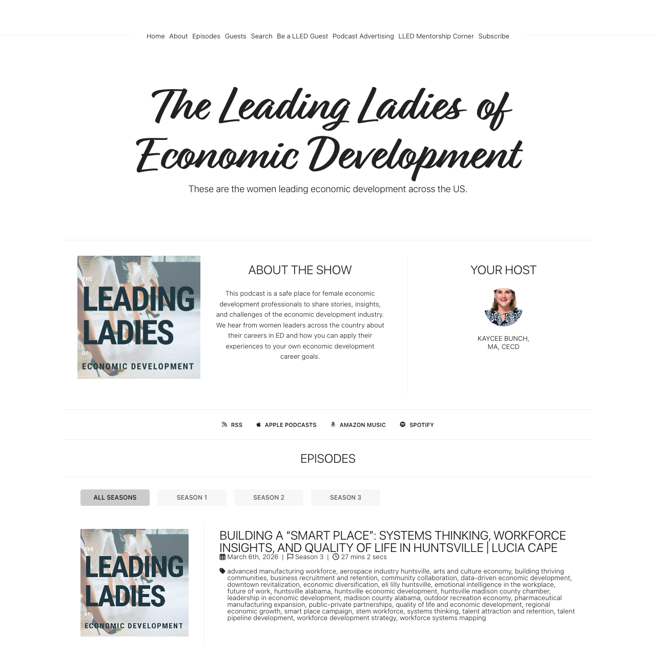 The Leading Ladies of Economic Development